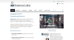 Desktop Screenshot of esciencelabs.com